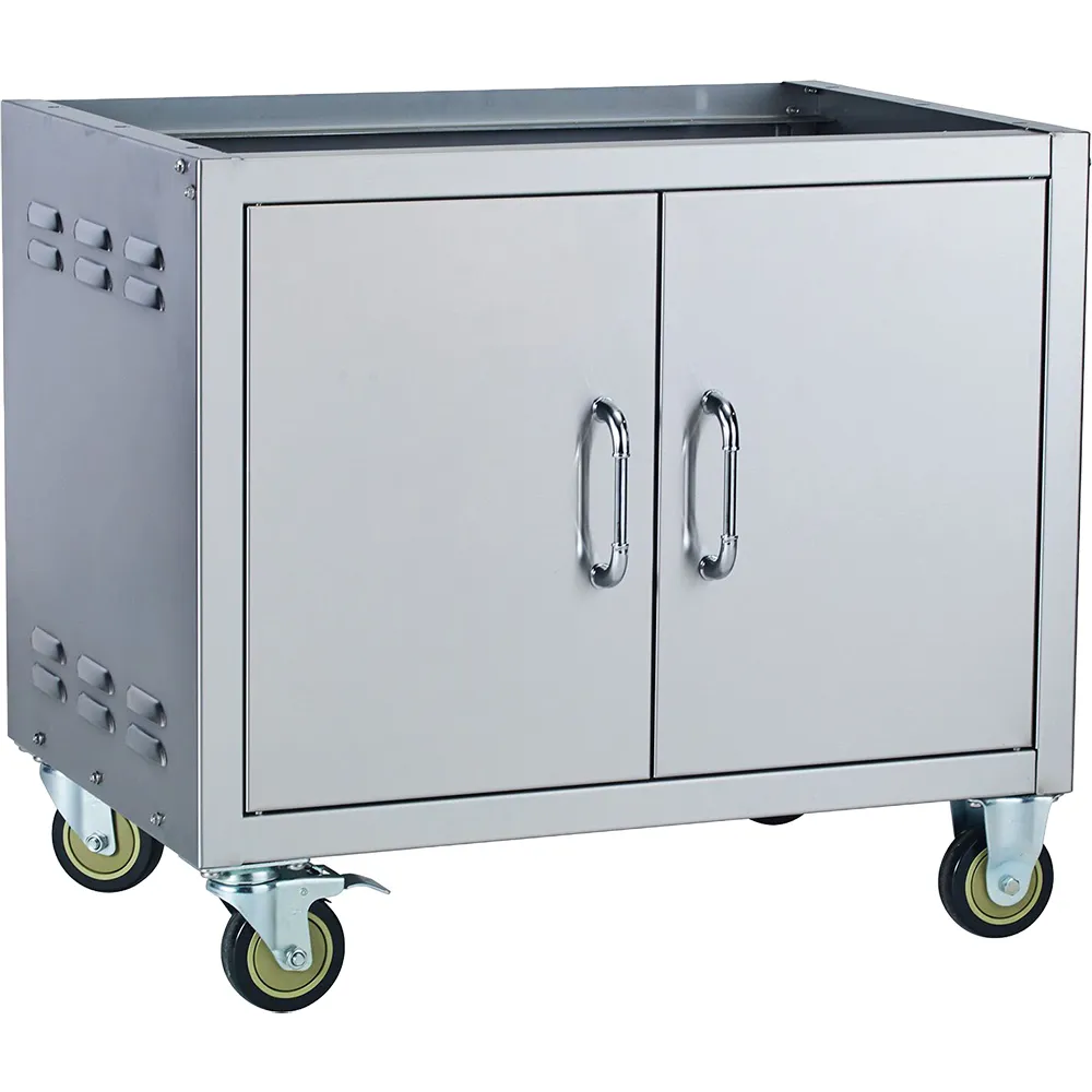 Bull BBQ Pedestal Cart Bottom for 24-Inch Built-In Gas Grills