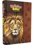 NIrV, Adventure Bible for Early Readers, Hardcover, Full Color, Magnetic Closure, Lion