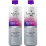 Leisure Time SGQ-02 Enzyme for Spas and Hot Tub, 1-Quart, 2-Pack