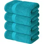 Infinitee Xclusives Premium Bath Towels Set of 4-27x54 Inches