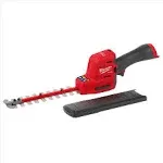 Hedge Trimmer, Trimmer, Hedge Trimmer Cordless for Milwaukee 2533-20 M12 FUEL 12V 8"" Cordless Li-Ion Hedge Trimmer, black, red