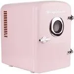 Frigidaire EFMIS151 Portable Retro 6 can Mini Fridge - Pink