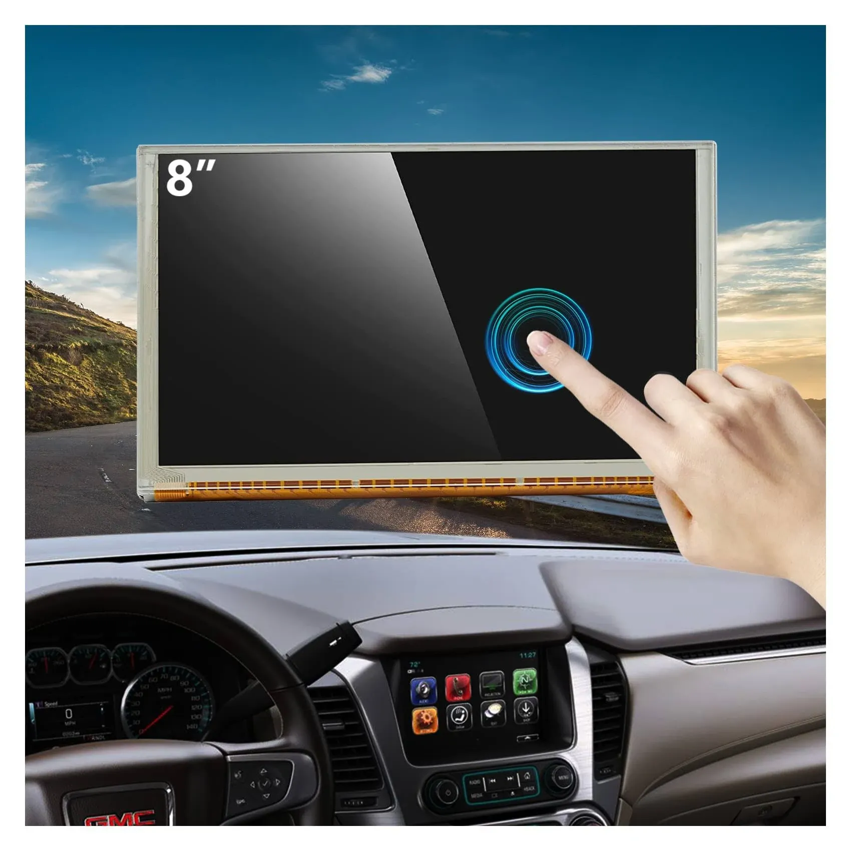 YWM 8" Touch Screen for GMC-2015-2018)