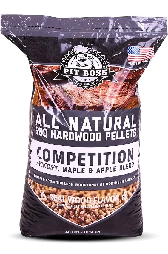 JN Pit Boss Competition Blend BBQ Pellets - 40 lb - (2-Pack)