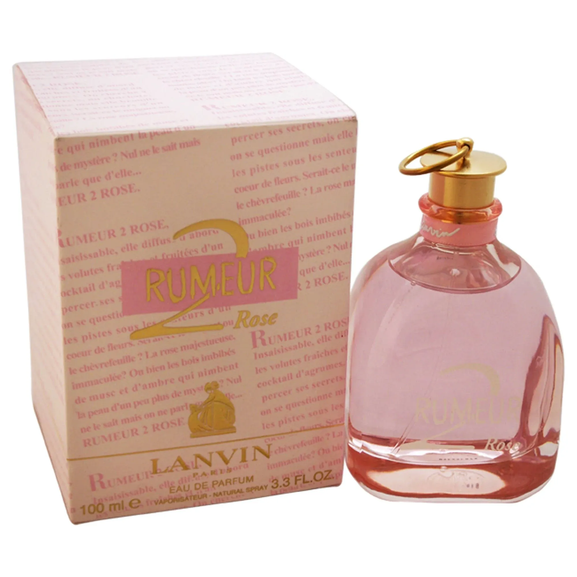 Rumeur Rose by Lanvin 3.3/3.4 oz EDP Spray for Women - New in box