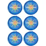 Solar Sun Rings UV Resistant Pool Spa Heater Circular Solar Cover (6 Pack)