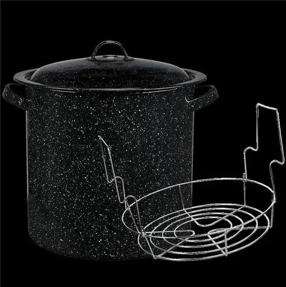 Granite Ware 15.5 qt Canner with Rack