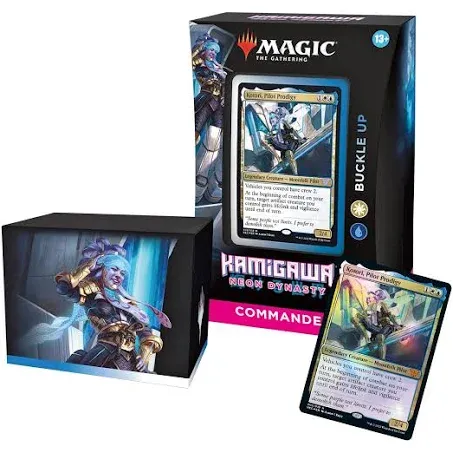 Magic The Gathering Kamigawa : Neon Dynasty Commander Deck Buckle Up