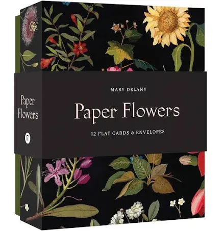 Paper Flowers Cards and Envelopes: The Art of Mary Delany