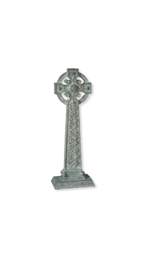 Avalon Gallery Celtic Cross Garden Statue