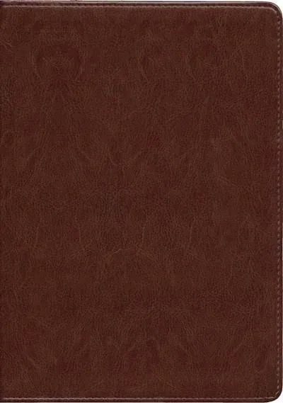 NLT Life Application Study Bible, Second Edition, Large Print (LeatherLike, Brown, Red Letter)