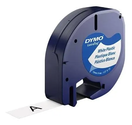 Dymo LetraTag Plastic Label Tape