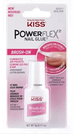 Kiss powerflex brush-on nail glue