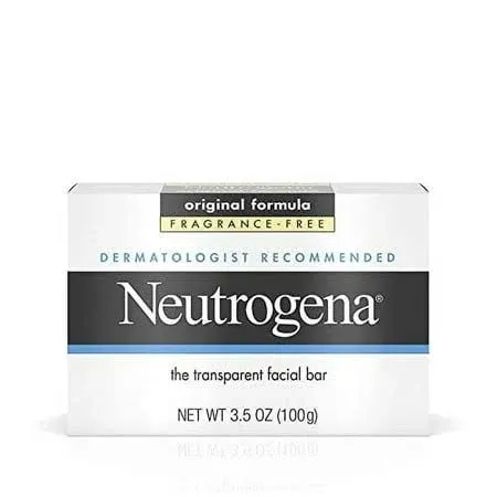 Neutrogena Face Cleansing Bar - Fragrance Free - 3.5 oz - 2 PK