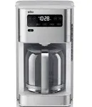 Braun PureFlavor 14 Cup Coffee Maker - White