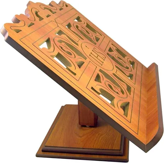 IHS Wooden Bible Stand (15 inch x 14 inch)