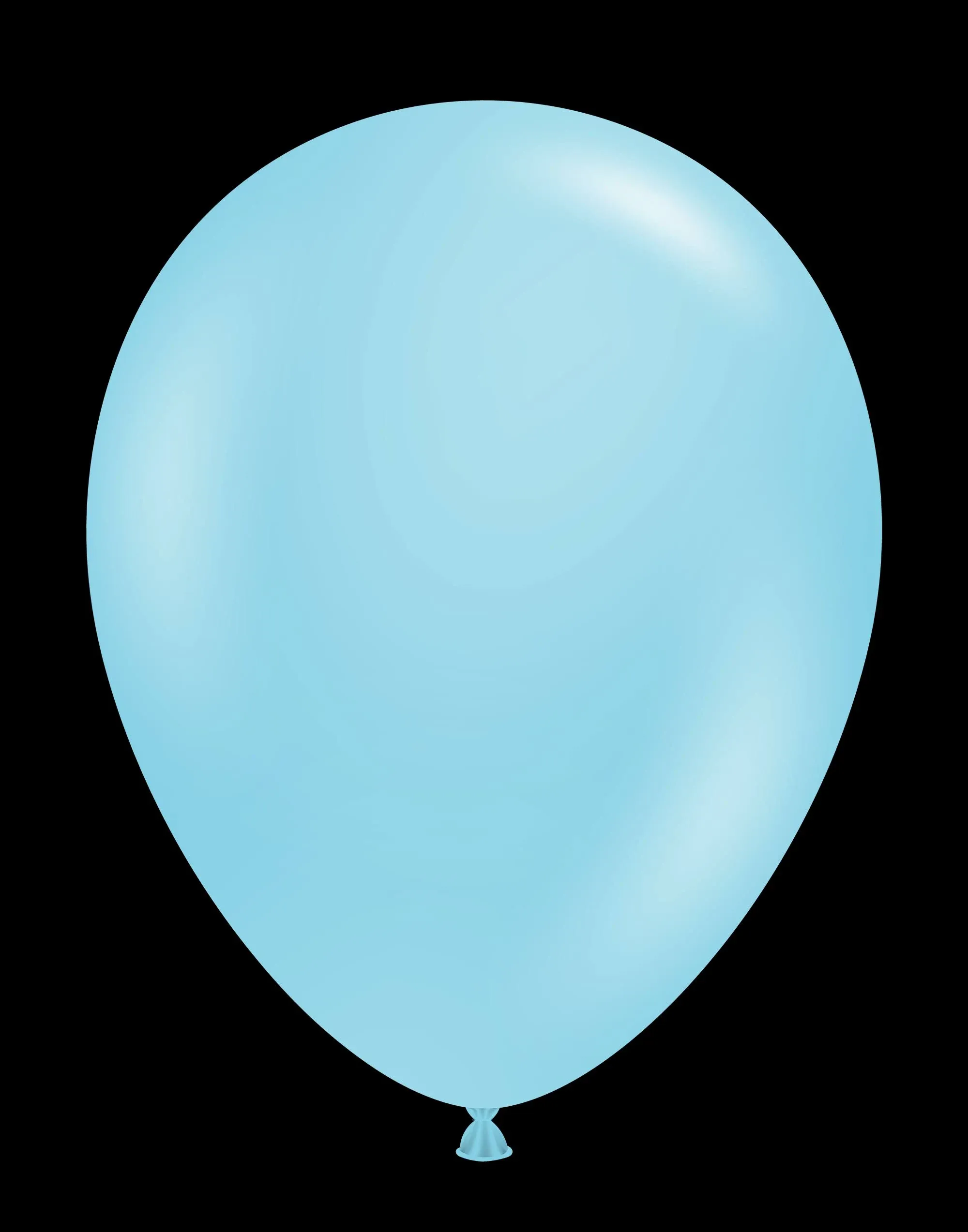 Sea Glass Blue | 17 INCH | Tuftex Latex Balloons | Package 6