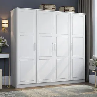 Palace Imports Cosmo 4-Door Wardrobe