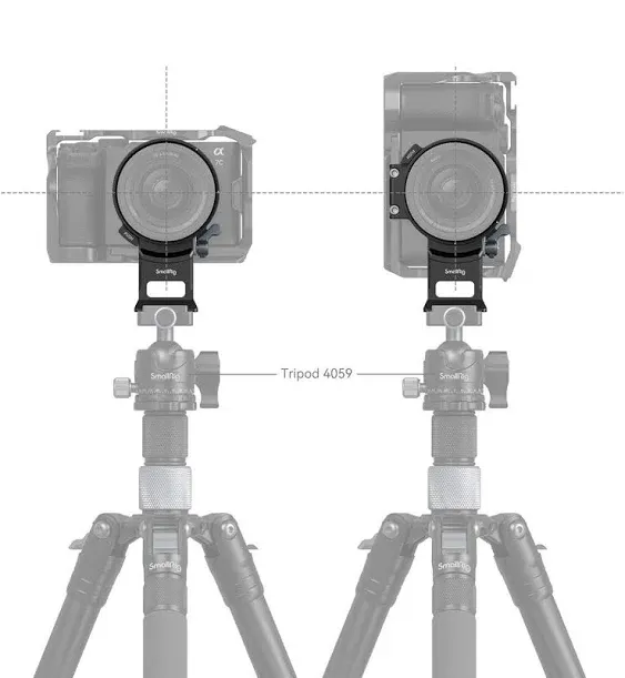 SmallRig Rotatable Collar Mount Plate for Alpha 7C II/Alpha 7CR Camera 4424