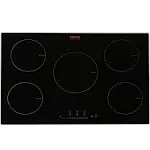 VEVOR Built-in Magnetic Cooktop - 9200W 5 Burners 30 in. Induction Stove Top