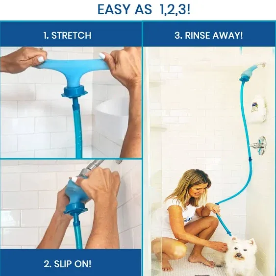 Rinseroo Slip-On Dog Wash Hose Attachment