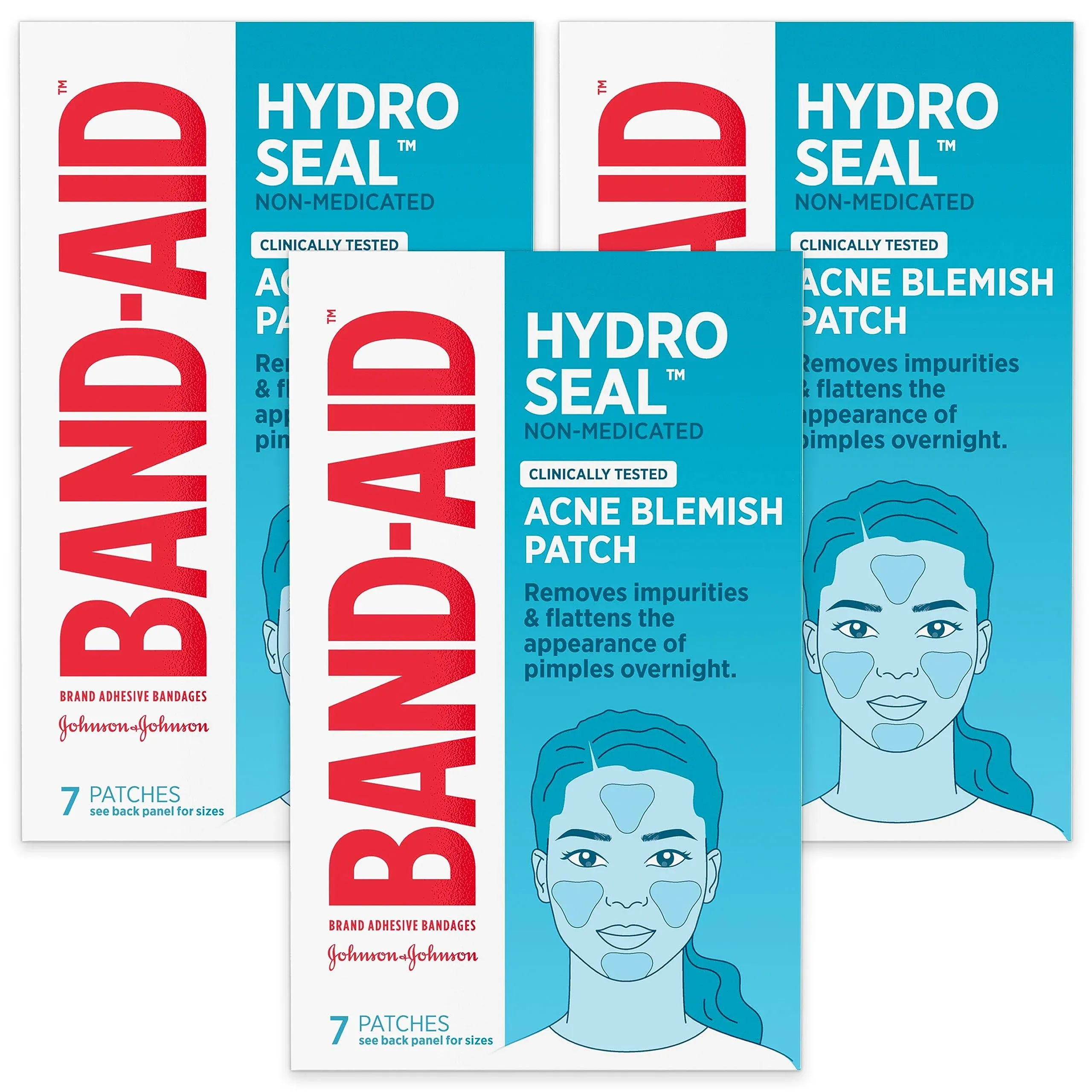 Band Aid Hydro Seal Non-Medicated Acne Blemish Patch