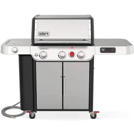 Weber Genesis SX-335 Natural Gas Smart Grill, Stainless Steel