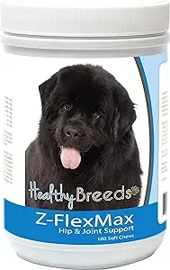 Healthy Breeds Newfoundland Z-Flex Max Dog Hip and Joint Support 180 Count