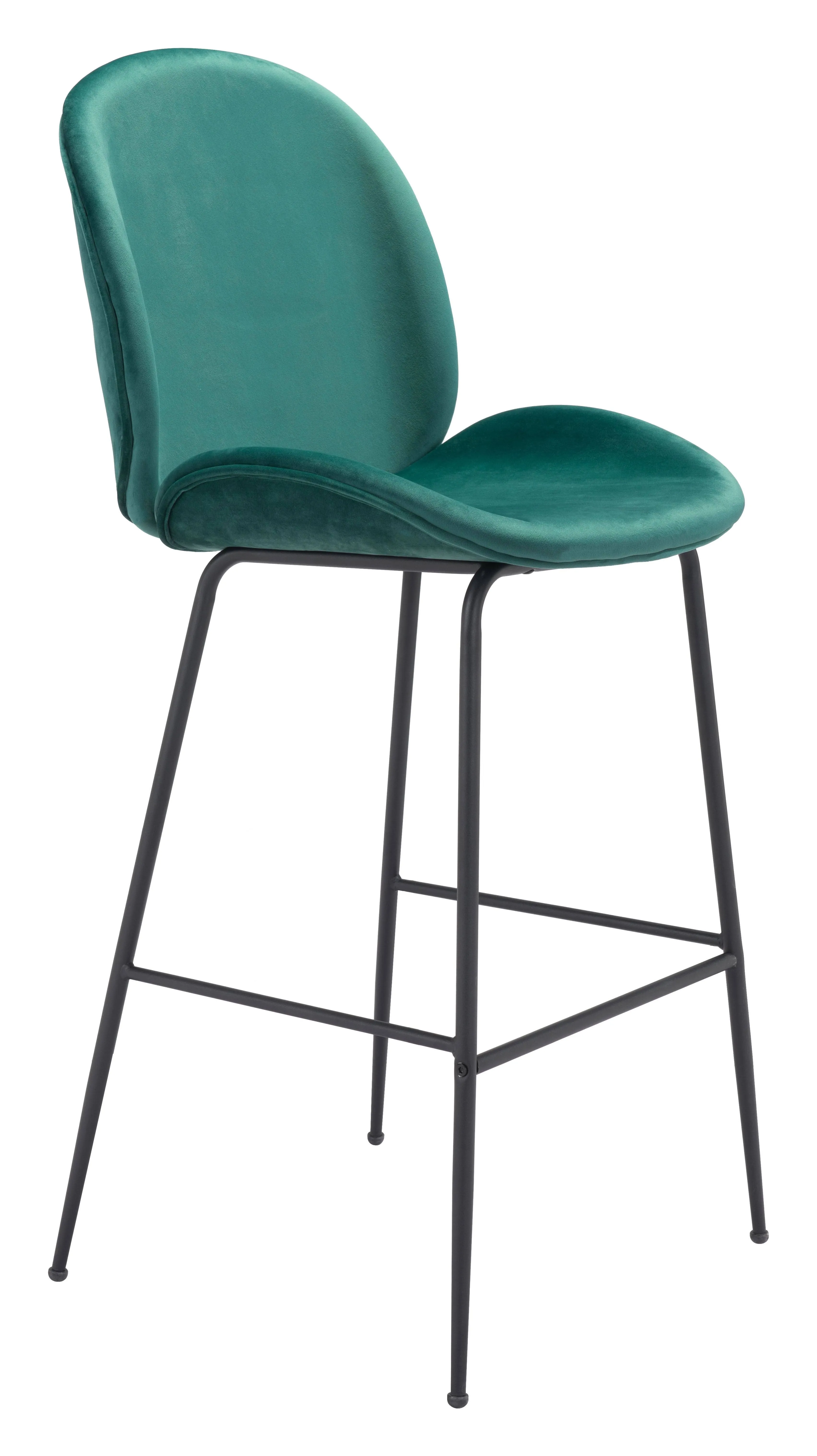 Miles Counter Chair In Green