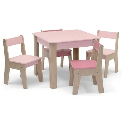 GapKids by Delta Children Table and Chair Set - Greenguard Gold Certified - 5pc