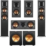 Klipsch Reference R-625FA 5.2 Home Theater Pack, Black