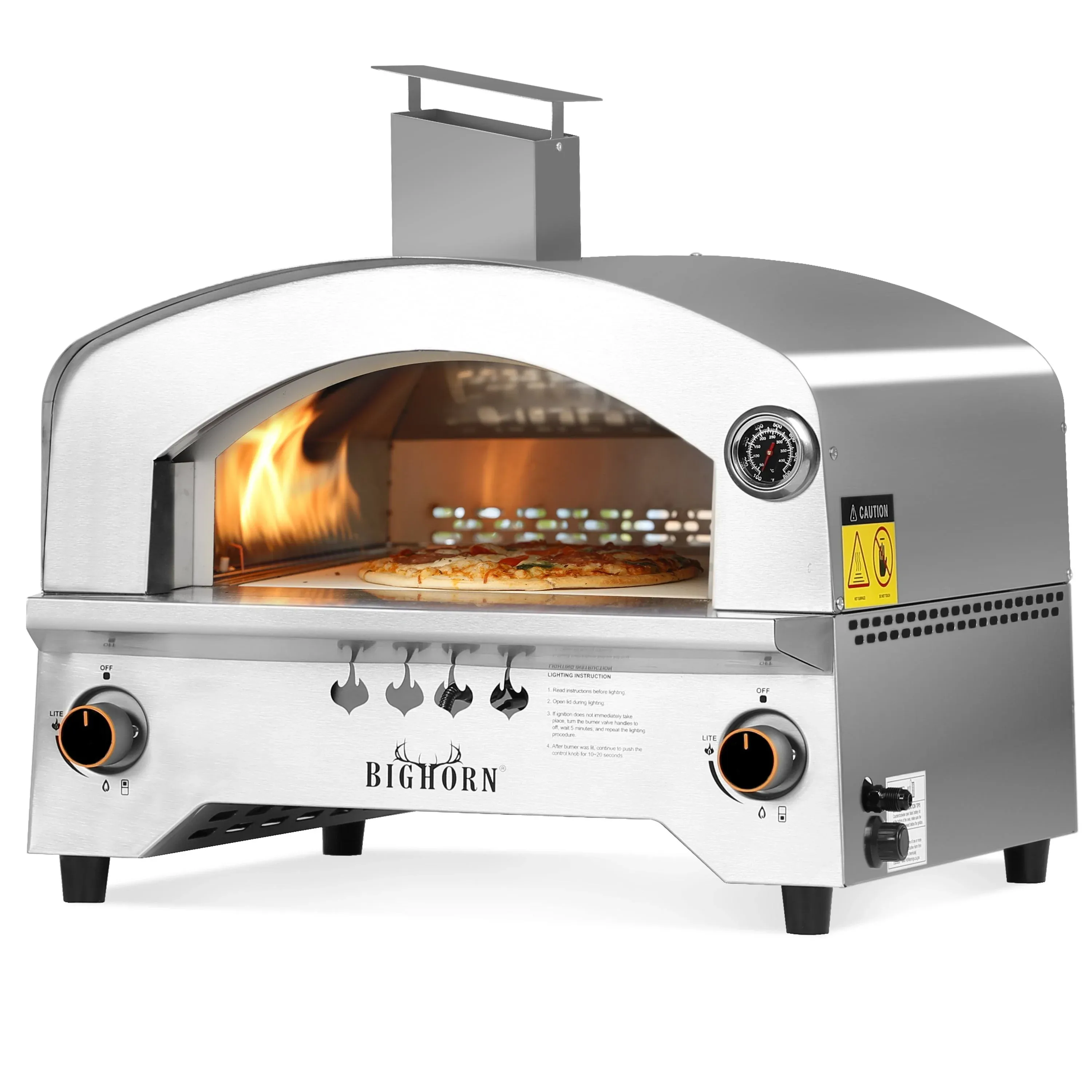 Big Horn Propane Outdoor Gas Pizza Oven