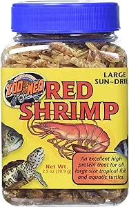 Zoo Med Sun Dried Large Red Shrimp, 2-1/2-Ounce