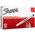 Sharpie 32701 Retractable Permanent Markers, Fine Point, Black, 36 Count (3 Boxes of 12 Markers each Box)