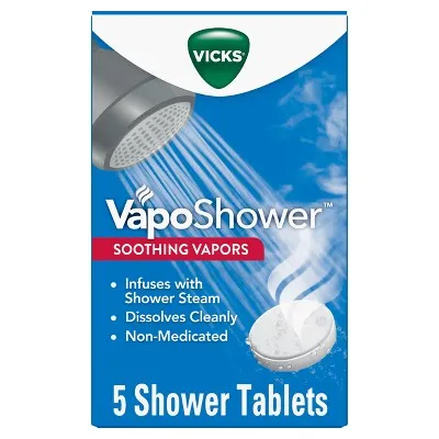 Vicks VapoShower Soothing Shower Tablets