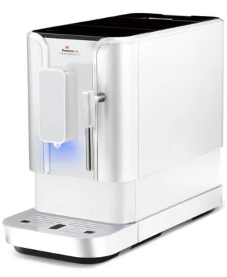 Concierge Elite Fully Automatic Bean to Cup Espresso Machine, Diamond White