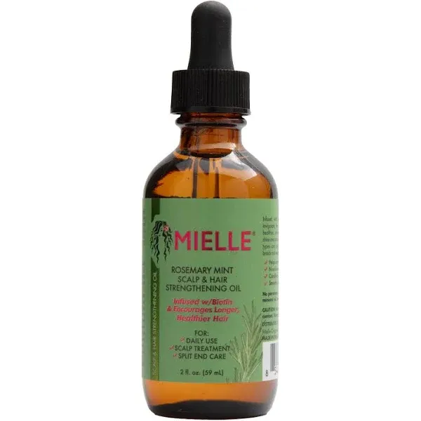 Mielle Rosemary Mint Scalp & Hair Strengthening Oil 2 oz