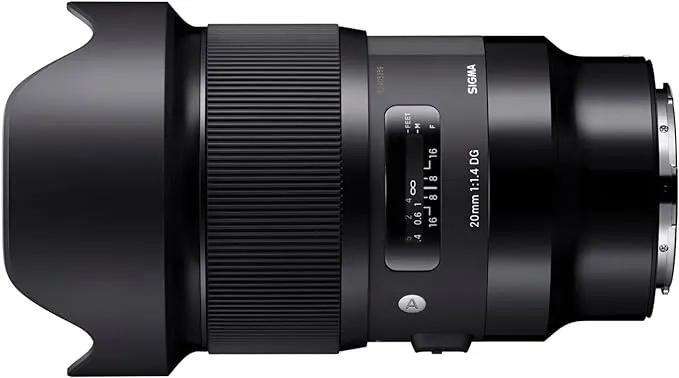 Sigma 20mm f/1.4 Art DG HSM Lens