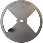 LavaLock® Smoker Pinwheel BBQ air Damper Pit Grill Vent, Steel 4 6 8 12 (6" Diameter)