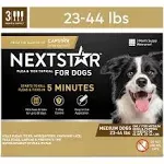 NextStar Flea &amp; Tick Topical Treatment for Med. Dogs 23-44 Lb- New Lot- Buy Safe