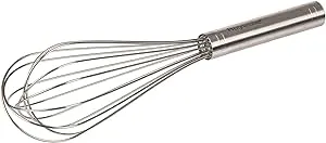 Prepworks by Progressive 10" Balloon Whisk, Handheld Steel Wire Whisk Perfect for Blending, Whisking, Beating and Stirring, BPA Free, Dishwasher Safe