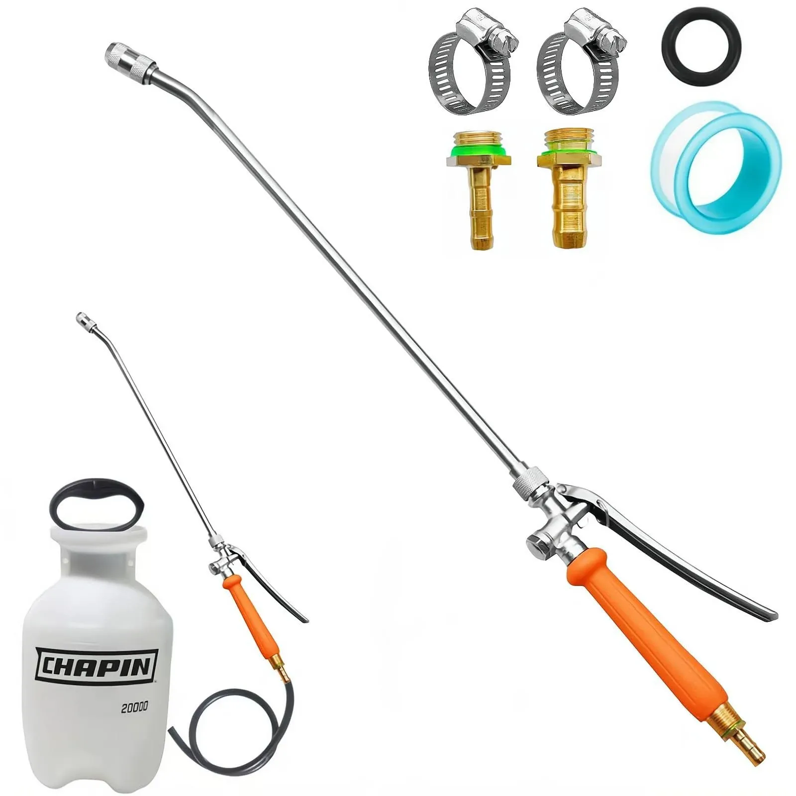 24 Inches Metal Sprayer Wand Compatible with Pump Sprayer