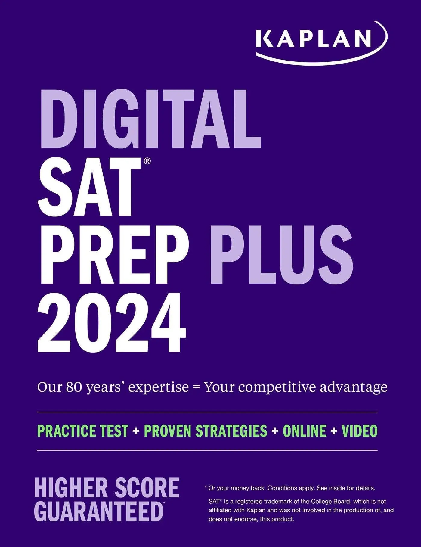 Digital SAT Prep Plus 2024: Includes 1 Realistic Full Length Practice Test, 7...