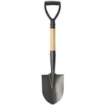 Shovel for Digging, Small Round Shovel with an Overall Length of 28 Inches Kids