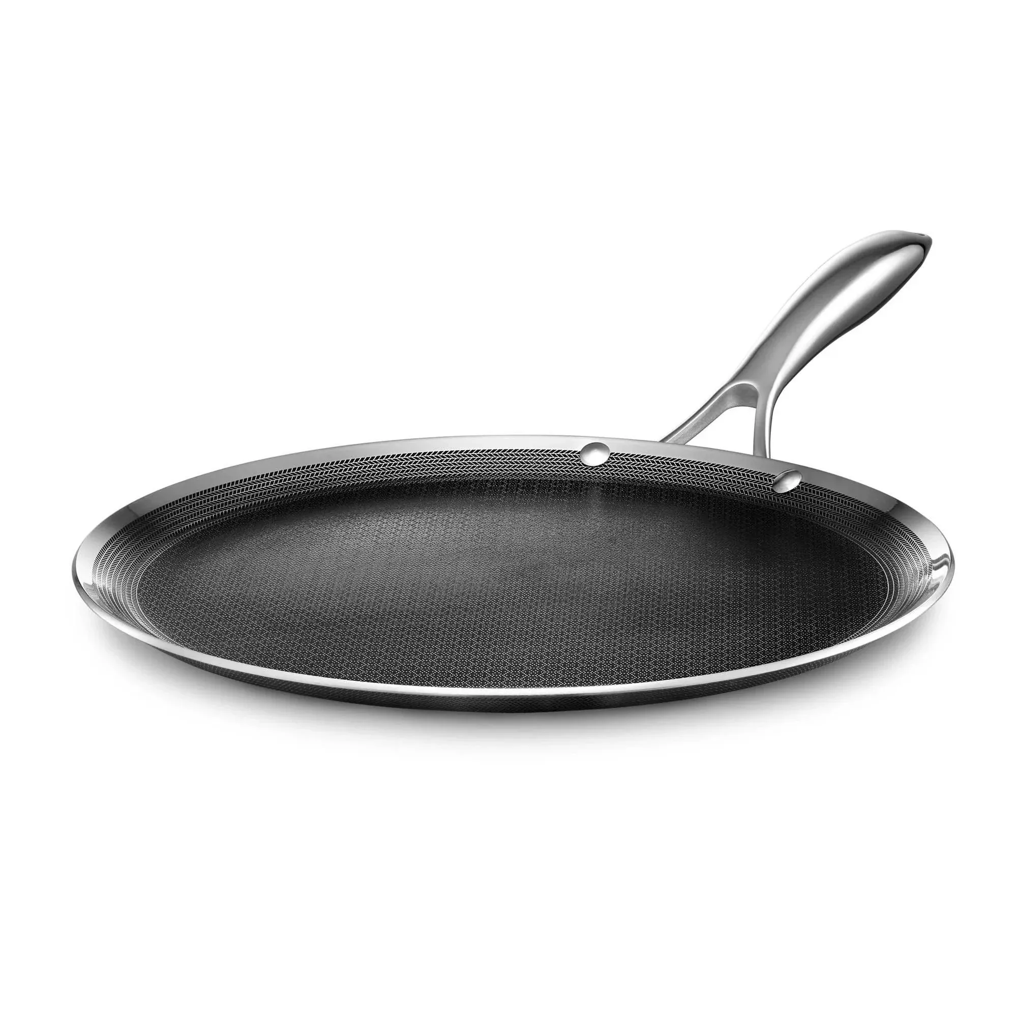 HexClad 12" Hybrid Nonstick Griddle Pan Oven