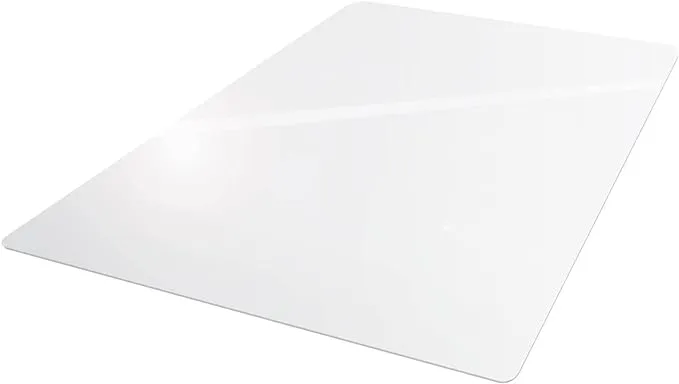 Valuemat Vinyl Rectangular Chair Mat for Hard Floor - 48" x 60"