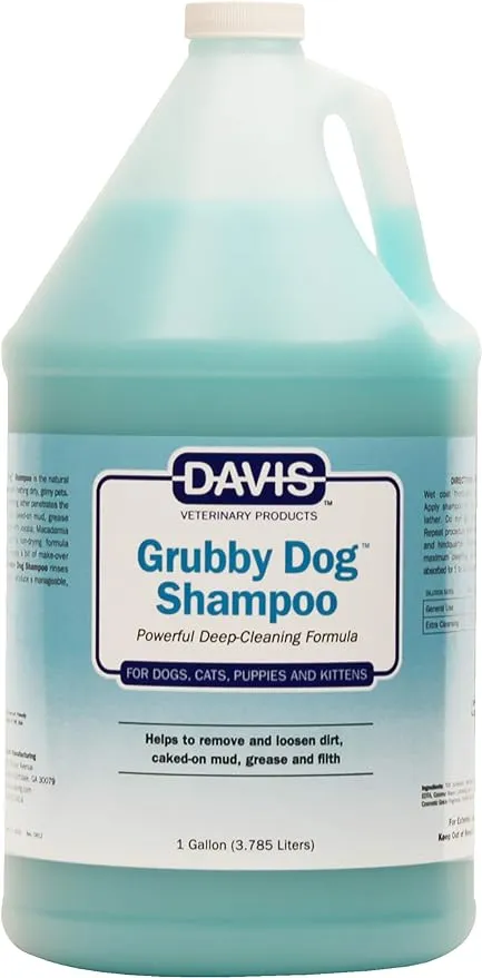 Davis Grubby Dog Shampoo, Gallon