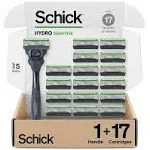 Schick Hydro Sensitive 5-Blade Razor Refills