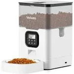 VOLUAS Automatic Cat Feeders Pet Dry Food Dispenser