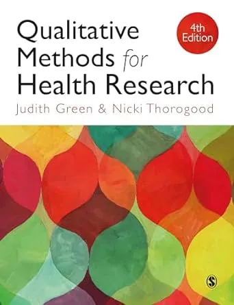 Qualitative Methods for Health Research